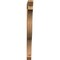Ekena Millwork Funston Slat Smooth Bracket, Western Red Cedar, 3 1/2"W x 38"D x 44"H BKT04X38X44FST06SWR - alternate 3